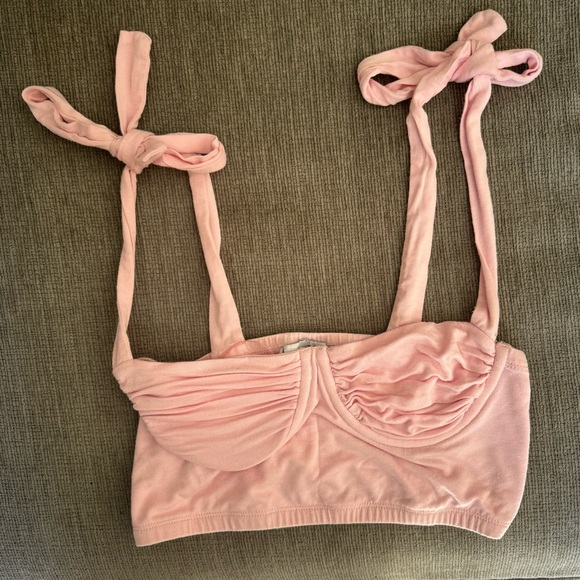 Adika Pink Corset Top - Picture 1 of 3